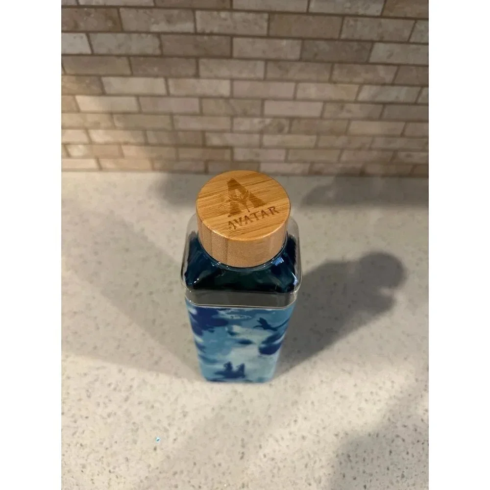 Disney Parks Pandora Avatar Way of Water Water Bottle with Sleeve ‎ 123